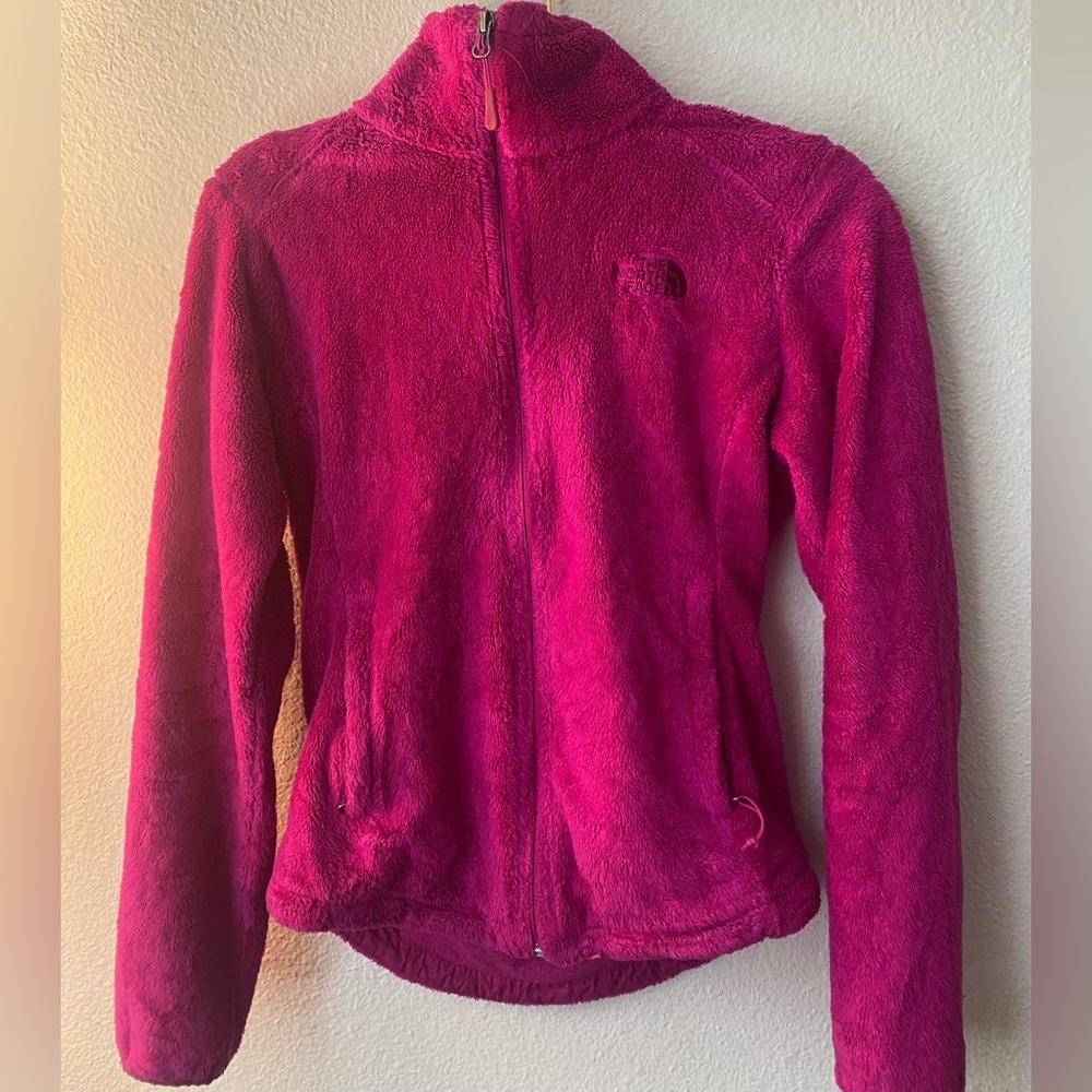 Pink north face